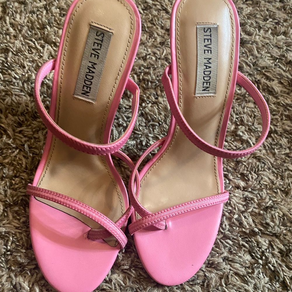 Pink Steve Madden heels